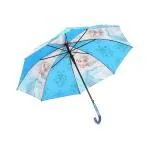 Citizen Frozen Print Umbrella for Kids, Auto Open, 8 Aluminium Ribs, UV Coated 190T Fabric, Windproof, Lightweight, Durable Umbrella for Boys & Girls, 19 Inch, Light Blue