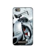 Casotec Drift Sport Print Design Printed Silicon Soft TPU Back Case Cover for Micromax Canvas Juice 4G Q461