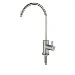 CUROVIT Stainless Steel 304 Grade Matt Finished Swan Neck RO Faucet tap/Faucet for Sink/Kitchen Sink Faucet Tap/All Ro Water purifiers.