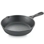 Prestige Cast Iron Scratch Resistant Round Base Fry Pan, 20cm (Black)