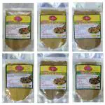 PHM PUSHPANJALI HOME MADE GARAM MASALA+KITCHENKING+CHANA + RAJMA +SAMBHAR +CHAT MASALA COMBO (50 GRAM EACH TOTAL 300 GRAMS)