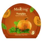 MasKing Superfood Pumpkin Sheet Mask for Skin Brightening, Hydrating for Women & Men, Pack of 1