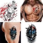 Ordershock Shiva with Nandi Combo Tattoo