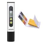 SCENTY Fixlogics Digital Tds Tester & Ph test strips combo, TDS Meter for Water Testing for Measuring Tds/Ppm- White