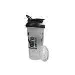 PowerMax Fitness PSB-6S-W (600ml) Protein Shaker Bottle with Single Storage with 100% Leak-Proof. The Bottle’S Sleek-Yet-Substantial Design Fits Most Car And Gym Equipment Cup Holders.