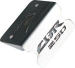 OBEROIS TRADERS Premium Brushed Stainless Steel Front Disc Brake Master Cylinder Guard for Honda CBR 250 Bike Crash Guard (Honda) Parts