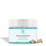 JAY NIRANT ORGANIC Rich Keratin Hair Mask With Keratin, Amla & Rose For Hair Smoothing & Anti Hairfall - 200 Ml