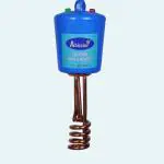 Abirami Floating Water Heater - 2000W | 100% Copper Heating Tube | Portable | SHOCKPROOF | INSTANT Heating | Power Saving Electricity | Auto Cut-off | Safe to use | (230 V) (BIG - BLUE)