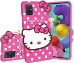 Mbcase Samsung Galaxy A51 Pink Rubber Back Cover