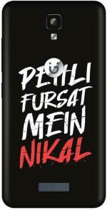 instyler Gionee P7 Matte Vinyl Quotes Printed Mobile Skin Sticker with Scratch Resistant Lamination