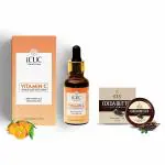 iCUC Lip & Skin Combo - Nutmeg Skin Rejuvenating Face Serum With Cocoa Butter Lip Balm