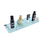 MOTIQO Premium Multi-Purpose 8 mm Frosted Glass Wall Mount Storage Shelf for Bathroom/Kitchen/Living Room 15X6 Inch