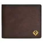 Fendo Kibisis Dark Brown Vegan Leather Durable and Lightweight Wallet for Men, 800001_2