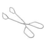 Rena Germany Barbeque Tong - Stainless Steel - Kitchen and Outdoor Utensils - Tong for Cooking / Serving / BBQ - 23.7 cm Pack of 2