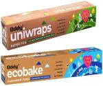 Oddy Uniwraps Combo Pack Food Wrapping Paper Roll & Cooking Paper Roll, 16 Meter Each (Pack of 2)