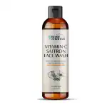 Avira Essential Vitamin 'C' Saffron Face Wash | For Glowing and Brightening Skin with Orange Peel & Papaya | SLS & Paraben Free - 200 ml