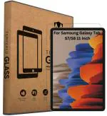 MOBIVIILE Tempered Glass Screen Protector For Samsung Galaxy Tab S8 11 inch, Samsung Galaxy Tab S7 11 Inch