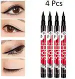 INAMORATA Insta Beauty Water & Smudge Proof 36 Hour Long Lasting Liquid EyeLiner Pack of 4