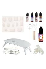 Oytra UV Resin DIY Jewelry Earring Making Kit for Beginners Art and Craft