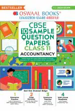 Oswaal CBSE Sample Question Papers Class 11 Accountancy (For 2023 Exam)