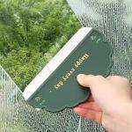 ViNishq Multipurpose Silicone Squeegee with Hanging Hook Water Blade for Cleaning Shower Mirror Glass, Kitchen Countertop, Car Windows, Wiper Scraper Waterblade Cleaner Tool