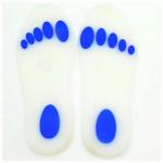 Silicone Gel Shoe Insole Comfortable Arch Support Insole for Pain Relief (Medium)