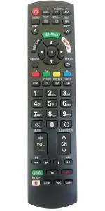 NixGlobal RMD-1170+ HEXABOOST NETFLIX Remote Compatible with PANASONIC LED LCD TV Remote Controller (Black)