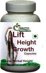 Prirupam Lift Heigth Growth Natural Herbal Height Increase Formula capsules 30 (Pack of 1)