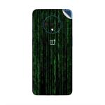 GADGETSWRAP Printed Vinyl Skin Sticker for Oneplus 7T - matrix 3
