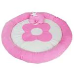 Amardeep And Co Pink Baby Bedding Set Cum Play Mat
