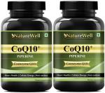 Naturewell 120Mg Coenzyme Q10 Capsules With Piperine Supplement For Heart Health, 60 Capsules Each (Pack Of 2)