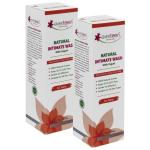 everteen Yogurt Natural Intimate Wash for Feminine Intimate Hygiene in Teen Girls - 2 Pack (210ml)