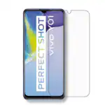 Vivo Y01 Tempered Glass Screen Guard With Installation Kit ARAYLE
