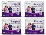 Respect Adult Diapers - 40 Pieces, Xxl (Pack Of 4)