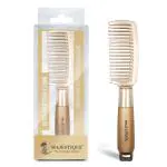 Majestique Wide Tooth Comb Detangler Golden Series Heat Resistant Kanga- Comb Fine and Curly Hair