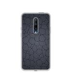 Casotec Grey Swirl Print Design Printed Silicon Soft TPU Back Case Cover for OnePlus 7 Pro
