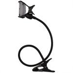 MEERTRONICS Metal Lazy Stand - Flexible | 360 Degree | Goose Neck Long Arm Clip | Best for Neck Rest On Bed, Desk - Table, Gym Exercise, Video Recording Android & iOS