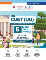 Oswaal NTA CUET (UG) 10 Mock Test Sample Question Papers Physical Education (For 2024 Exam)_oswaal books