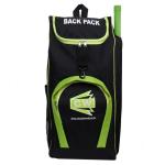 CW Backpak Black Green Sports Cricket kit Bag Kit Bag Cricket Kit Bag Cricket Bag