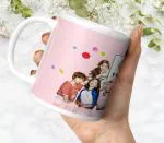 NH10 DESIGNS Twice Music Band Mug for Girls Boys Kids Birthday Gift for Friends Mugs for Twice Kpop Music Lover Nayeon Jeongyeon Momo Jihyo Dahyun Chaeyoung and Tzuyu Twice Mugs for Gift - KMBWM 52