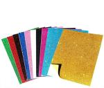 ECLET Multicolor Foam A4 Acid-Free Glitter Sheet (Pack of 10)