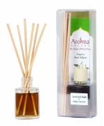 Aroma Galaxy Cambodian Oudh and Indian Jasmine Scented Reed Diffuser Oil in Glass Bottle with 6 Reed Stick 30 ml