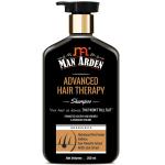 Man Arden Advanced Hair Therapy Shampoo, To Promote Growth, With Pea Protein, Caffeine, Saw Palmetto Extract, Nettle Leaf Extract, No SLS, Paraben or Silicone, 250 ml