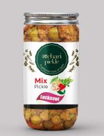 Achari Pickles Lucknawi Mix Vegetable Pickle Homemade Mix Vegetable Aachar(400 g)|Pickle|Mix Vegetable Pickle|400 g Mix Vegetable Pickle|Homemade Pickle|
