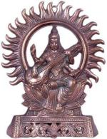 Fashion Bizz Gold Metal Sarswati Kiran Idol