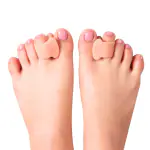 Royalkart Toe Separators Hammer Toe Straightener |Bunion Corrector Relief |Pads for Overlapping, Hallux Diabetic Feet Pack Of 4