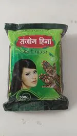 SANJOG HENNA MEHANDI POWDER 100% PURE AND NATURAL (1000 GRAM)