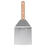 Ikarus Hamburger turner, stainless steel/beech, 30 cm (12 