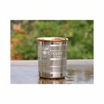 Ancient Impex Outer SS Inner Copper Glass for the benefits of Ayurveda
