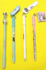 KIN Plastic Multicolor Skateboard Gel Pen Set For Kid